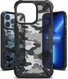 Ringke Fusion X Apple iPhone 13 Pro Hoesje Camo Zwart afbeelding 2