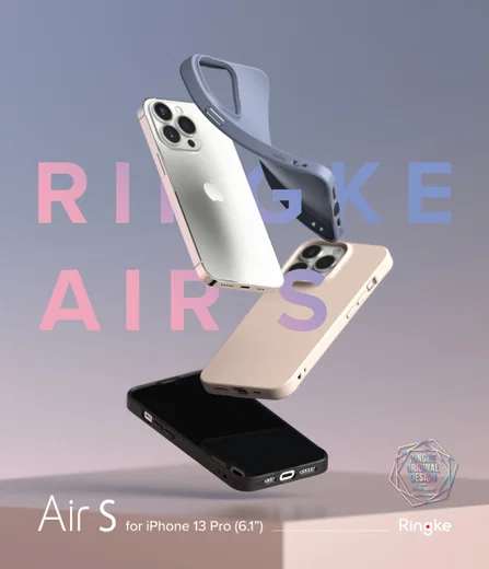 Ringke Air S Apple iPhone 13 Pro Hoesje Flexibel TPU Grijs afbeelding 12