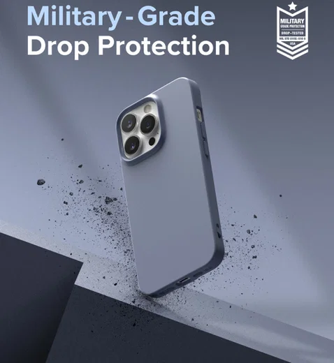Ringke Air S Apple iPhone 13 Pro Hoesje Flexibel TPU Grijs afbeelding 5