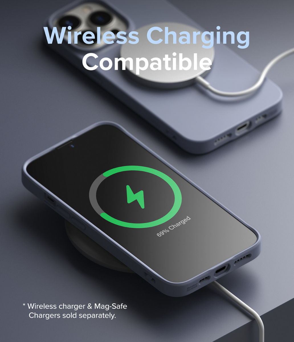 Ringke Air S Apple iPhone 13 Pro Hoesje Flexibel TPU Grijs afbeelding 9