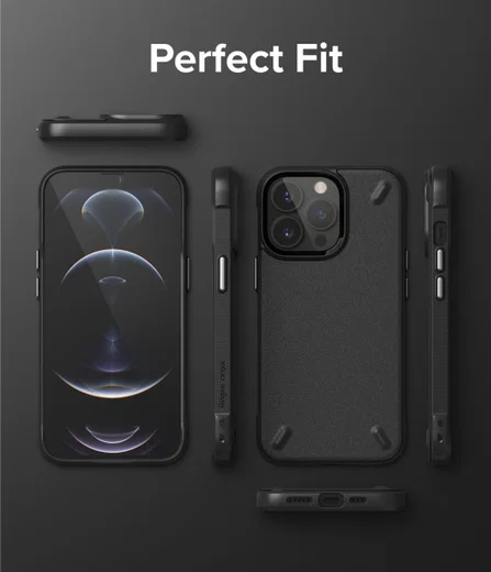 Ringke Onyx Apple iPhone 13 Pro Hoesje Flexibel TPU Zwart afbeelding 7