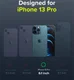Ringke Onyx Apple iPhone 13 Pro Hoesje Flexibel TPU Blauw afbeelding 10