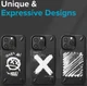 Ringke Onyx Design Apple iPhone 13 Pro Hoesje Flexibel TPU Graffiti afbeelding 6