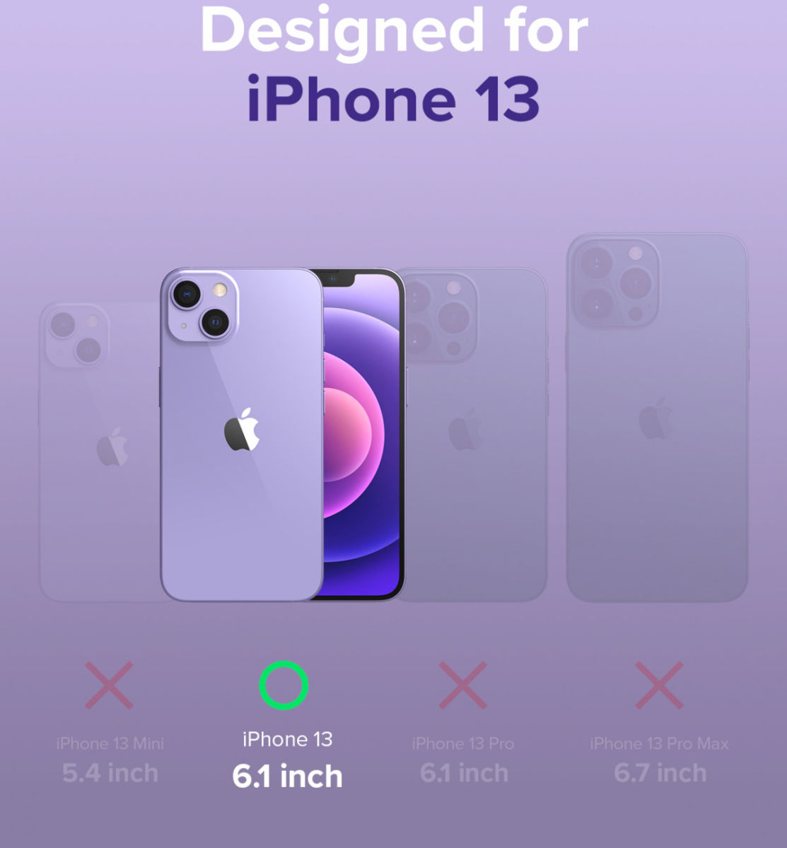 Ringke Fusion Apple iPhone 13 Hoesje Back Cover Transparant afbeelding 11