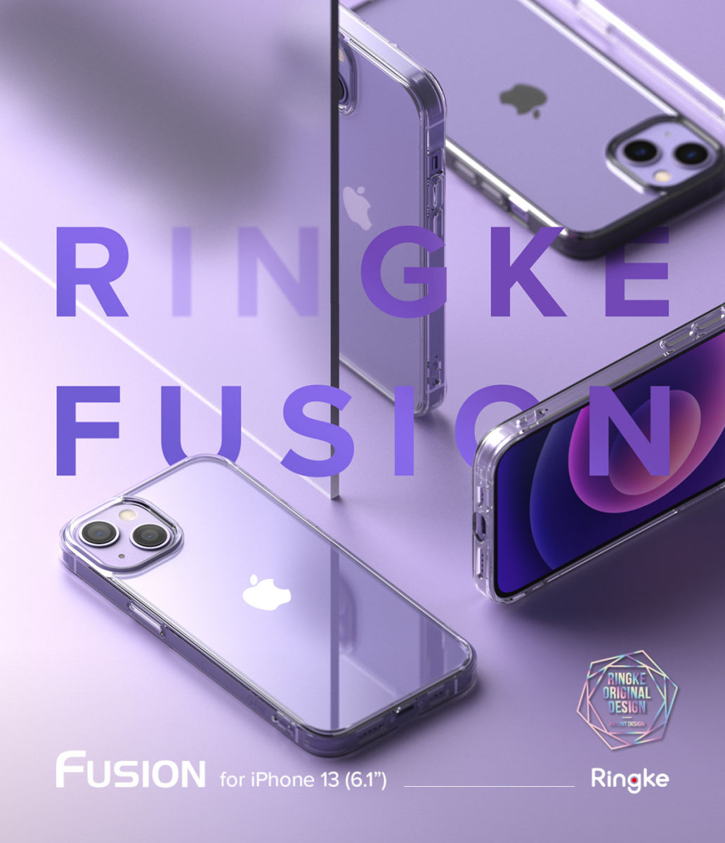 Ringke Fusion Apple iPhone 13 Hoesje Back Cover Transparant afbeelding 12