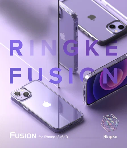 Ringke Fusion Apple iPhone 13 Hoesje Back Cover Transparant afbeelding 12