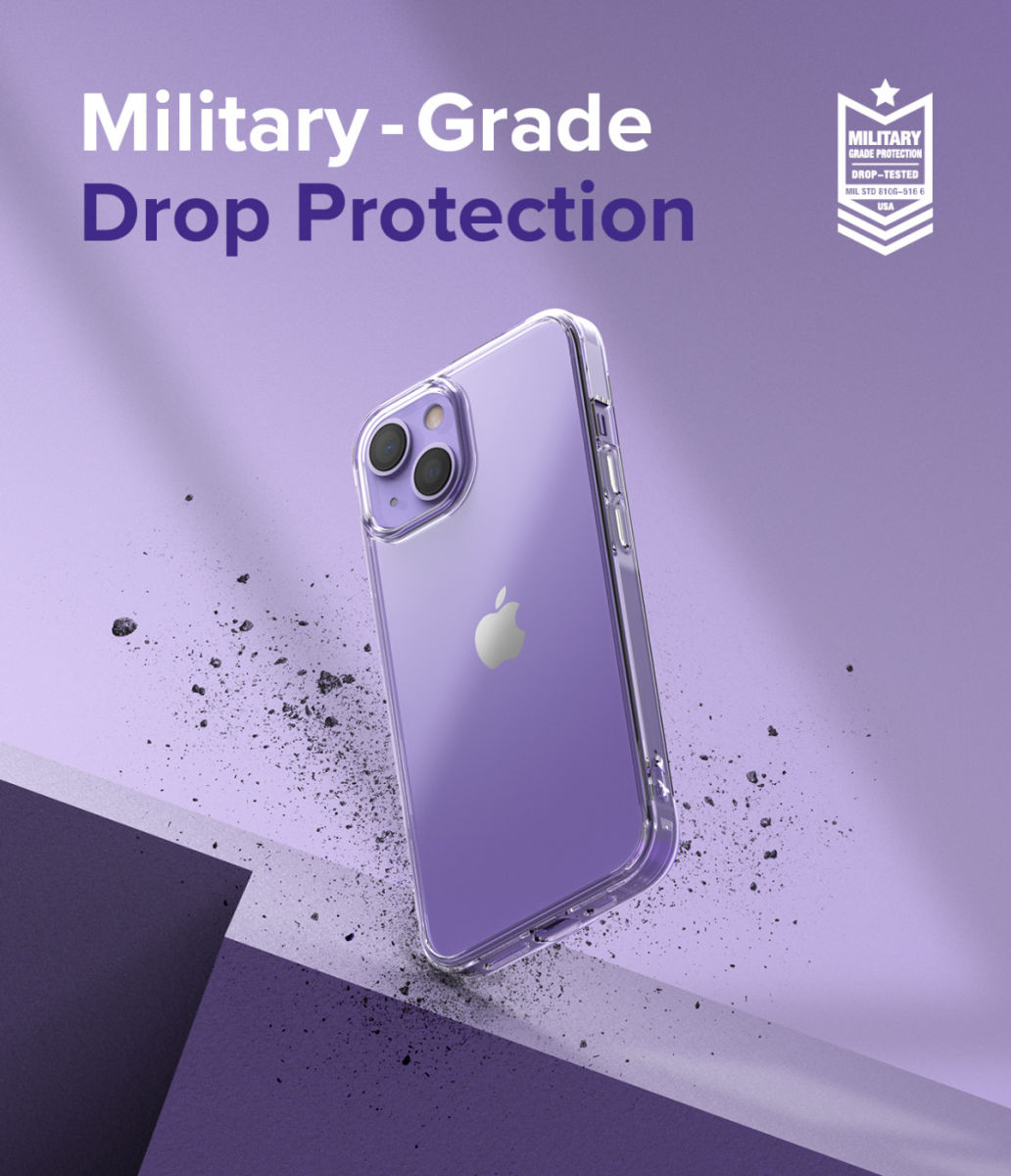 Ringke Fusion Apple iPhone 13 Hoesje Back Cover Transparant afbeelding 5