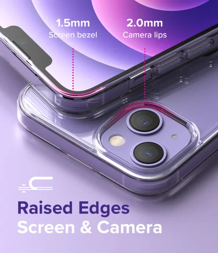 Ringke Fusion Apple iPhone 13 Hoesje Back Cover Transparant afbeelding 7