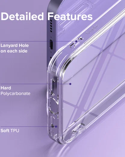 Ringke Fusion Apple iPhone 13 Hoesje Back Cover Transparant afbeelding 8