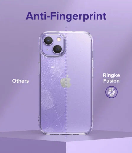 Ringke Fusion Apple iPhone 13 Hoesje Back Cover Matte Transparant afbeelding 6