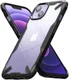 Ringke Fusion X Apple iPhone 13 Hoesje Back Cover Transparant Zwart afbeelding 2