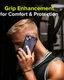 Ringke Fusion X Apple iPhone 13 Hoesje Back Cover Transparant Zwart afbeelding 8