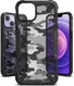 Ringke Fusion X Apple iPhone 13 Hoesje Back Cover Camo Zwart afbeelding 4