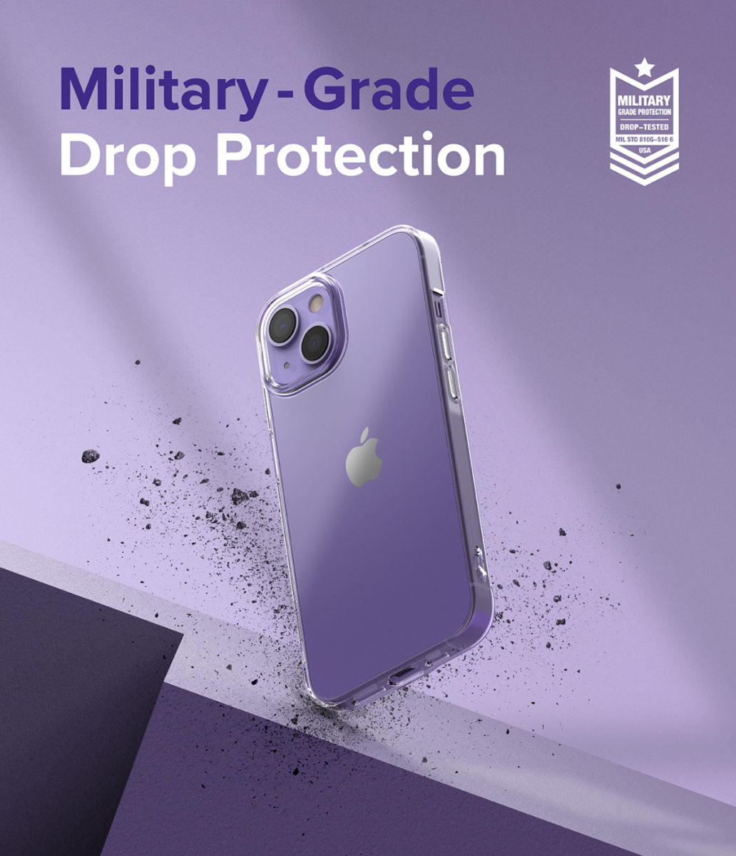 Ringke Air Apple iPhone 13 Hoesje Flexibel TPU Back Cover Transparant afbeelding 4
