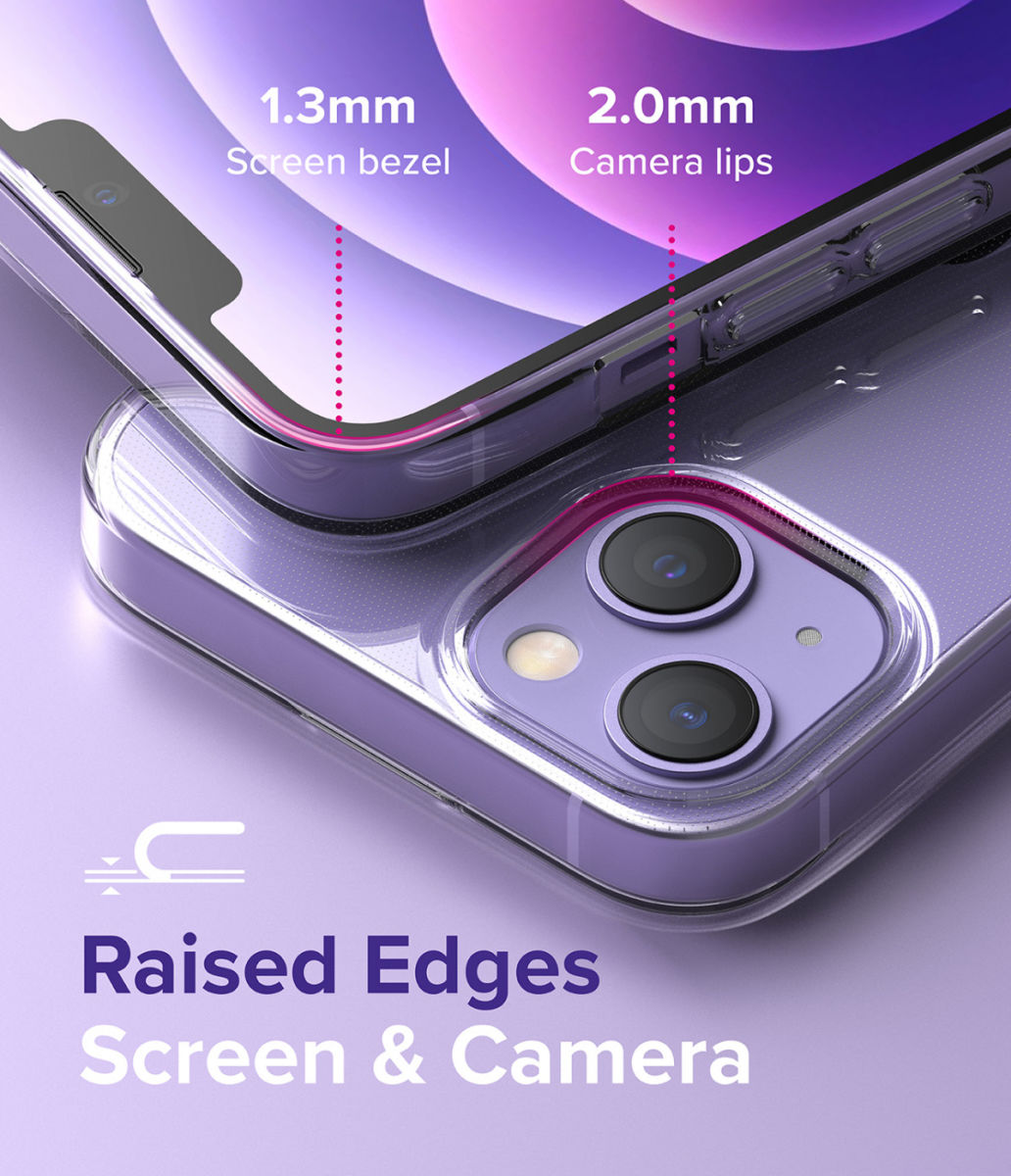 Ringke Air Apple iPhone 13 Hoesje Flexibel TPU Back Cover Transparant afbeelding 7