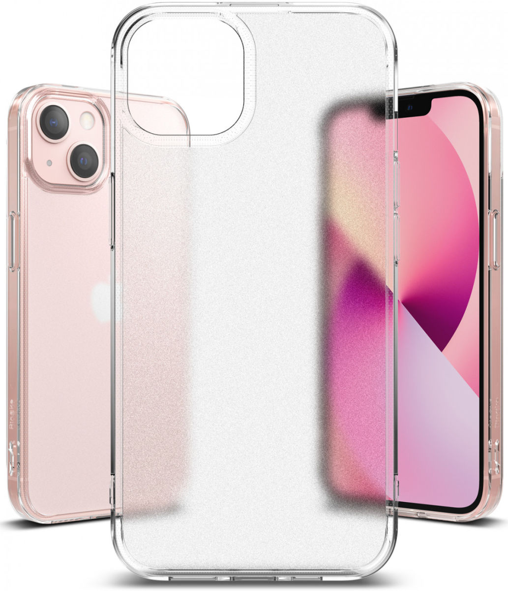 Ringke Fusion Apple iPhone 13 Mini Hoesje Back Cover Matte Transparant afbeelding 6