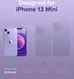 Ringke Air Apple iPhone 13 Mini Hoesje Flexibel TPU Zwart afbeelding 10