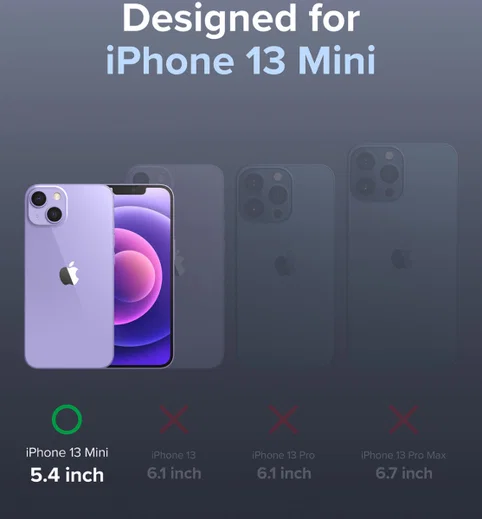 Ringke Air S Apple iPhone 13 Mini Hoesje Flexibel TPU Back Cover Grijs afbeelding 11
