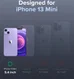 Ringke Air S Apple iPhone 13 Mini Hoesje Flexibel TPU Back Cover Grijs afbeelding 11