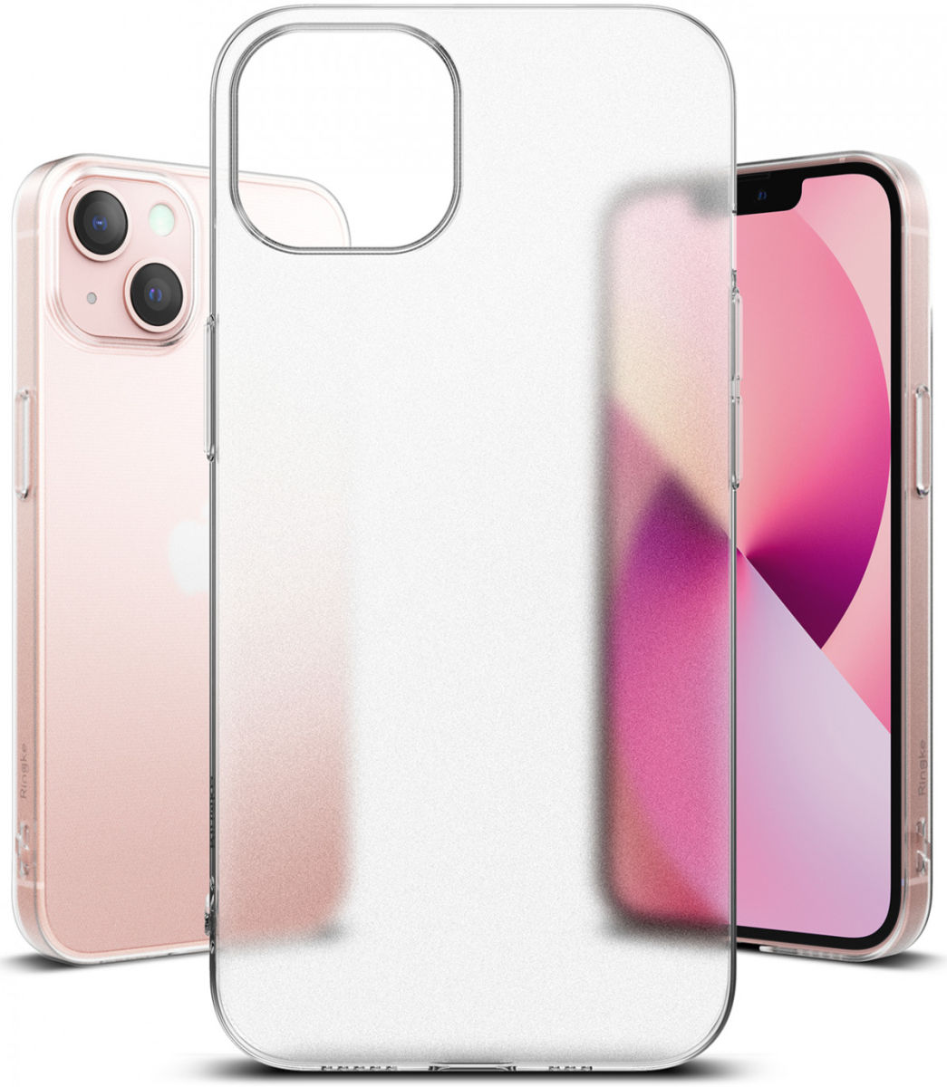 Ringke Slim Apple iPhone 13 Mini Hoesje Ultra Dun Matte Transparant afbeelding 2