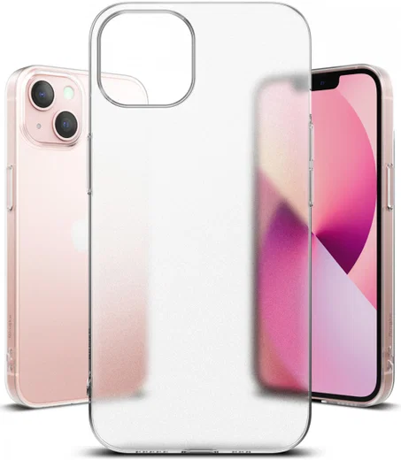 Ringke Slim Apple iPhone 13 Mini Hoesje Ultra Dun Matte Transparant afbeelding 2
