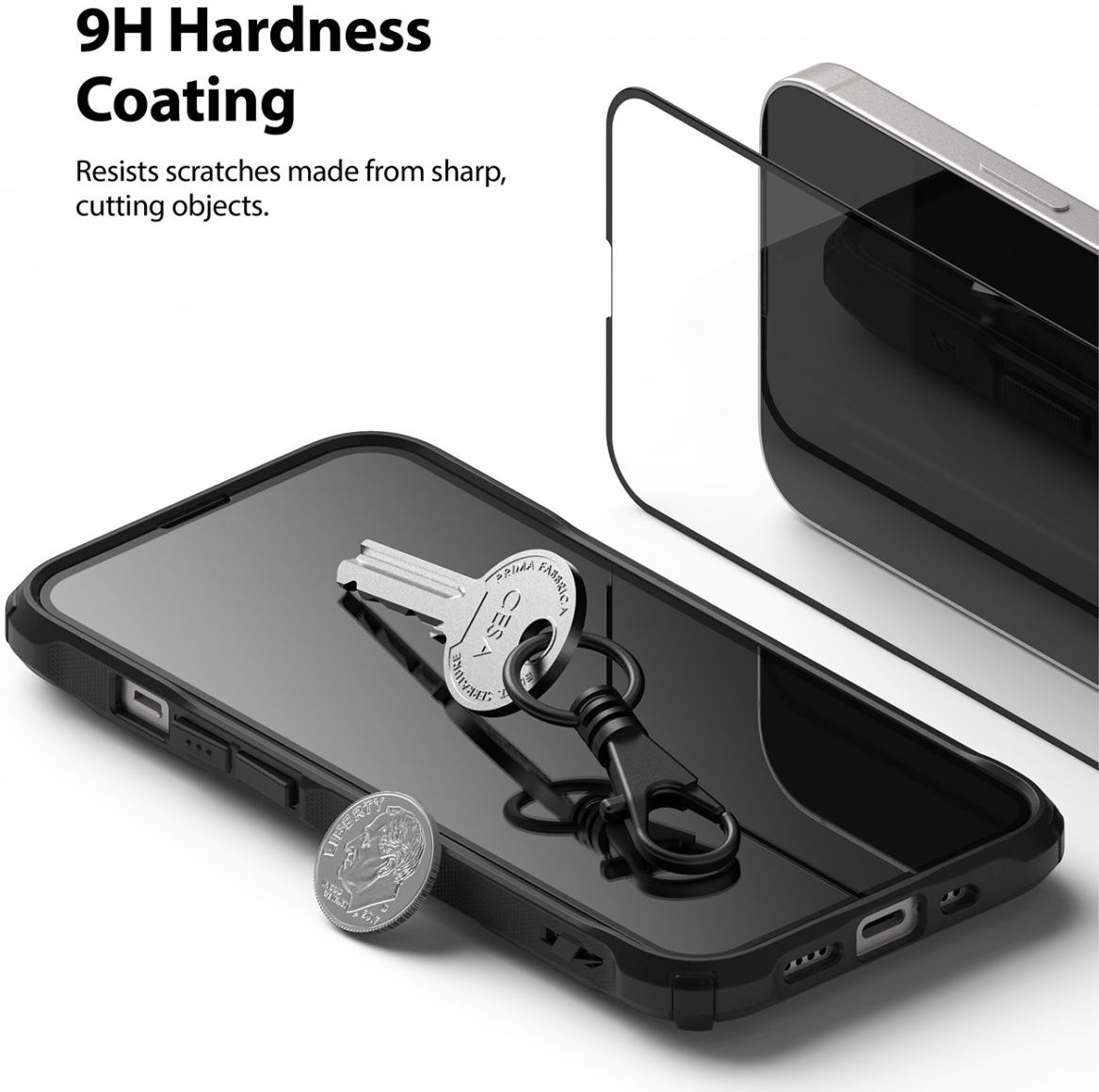 Ringke ID Glass Apple iPhone 13 Mini Screen Protector Tempered Glass afbeelding 5