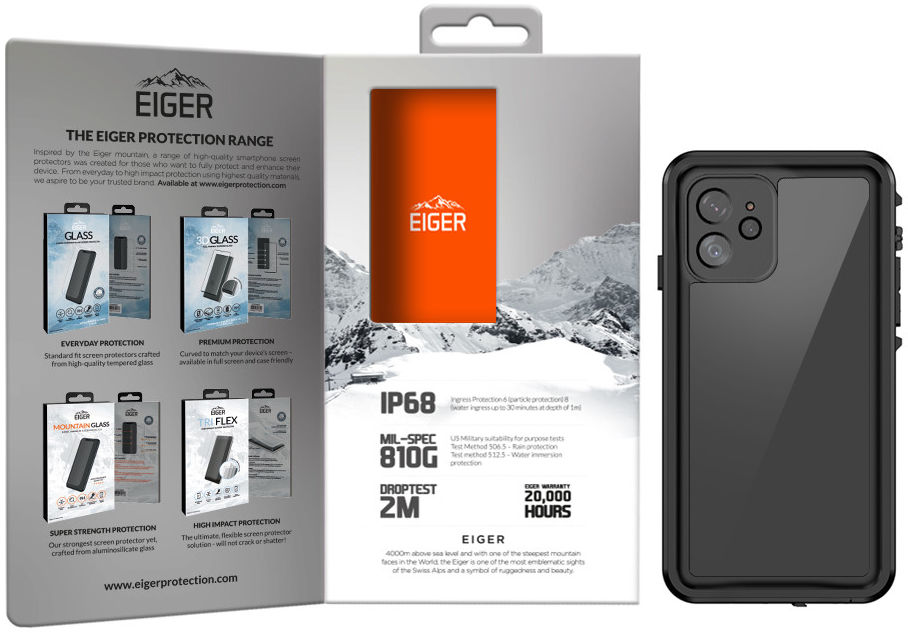 Eiger Avalanche Apple iPhone 11 Waterdicht Hoesje Zwart afbeelding 8