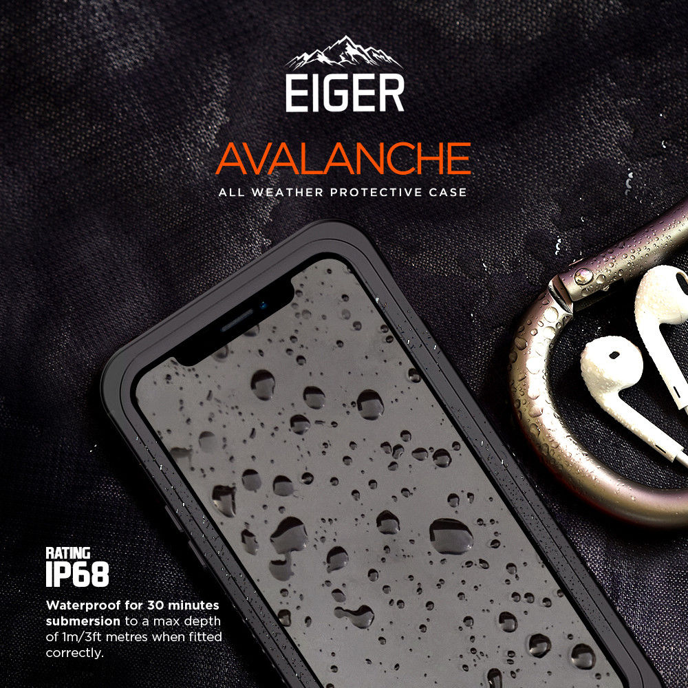Eiger Avalanche Apple iPhone 11 Waterdicht Hoesje Zwart afbeelding 6