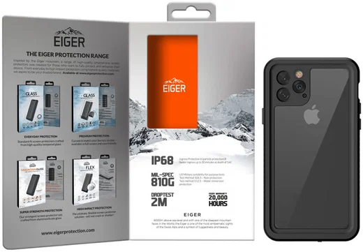 Eiger Avalanche Apple iPhone 11 Pro Waterdicht Hoesje Zwart afbeelding 7