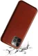 Apple iPhone 13 Pro Hoesje Kunstleer Back Cover met Coating Bruin afbeelding 2
