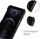 Apple iPhone 13 Pro Hoesje Kunstleer Back Cover met Coating Bruin afbeelding 3