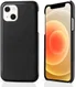 Apple iPhone 13 Mini Hoesje Back Cover Lederen Coating Zwart afbeelding 5