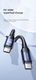 Fast Charge 100W PD USB-C Snellaad Kabel 5A Gevlochten Nylon 3 Meter afbeelding 3