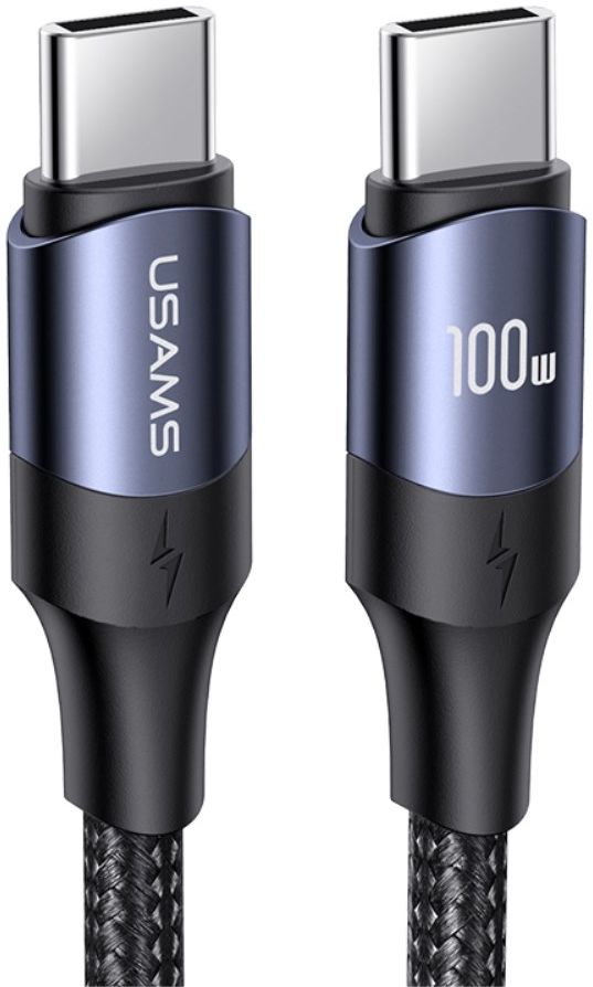 Fast Charge 100W PD USB-C Snellaad Kabel 5A Gevlochten Nylon 3 Meter afbeelding 1