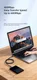 Fast Charge 100W PD USB-C Snellaad Kabel 5A Gevlochten Nylon 2 Meter afbeelding 3
