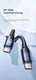 Fast Charge 100W PD USB-C Snellaad Kabel 5A Gevlochten Nylon 2 Meter afbeelding 11