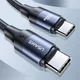Fast Charge 100W PD USB-C Snellaad Kabel 5A Gevlochten Nylon 2 Meter afbeelding 12