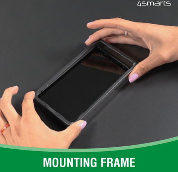 4smarts X-Pro Apple iPhone 13 Mini Screen Protector met Montageframe