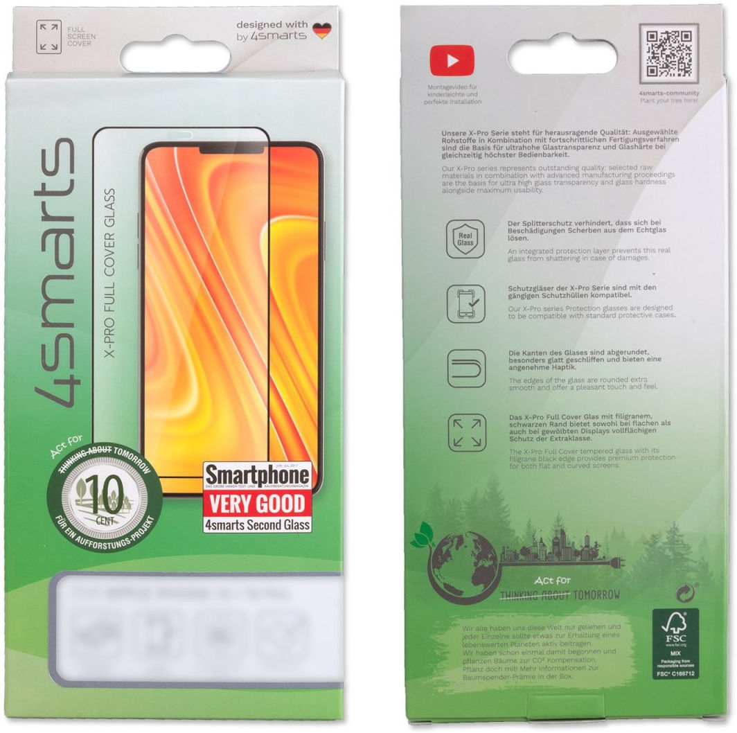 4smarts iPhone 13 Mini Screen Protector Full Cover met Montageframe afbeelding 11