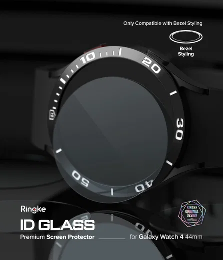 Ringke Bezel Styling Samsung Galaxy Watch 4 44MM Screen Protector (4P) afbeelding 10