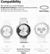 Ringke Bezel Styling Samsung Galaxy Watch 4 44MM Screen Protector (4P) afbeelding 11