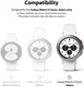 Ringke ID - Samsung Galaxy Watch 4 Classic 46MM Screen Protector 4-Pack afbeelding 10