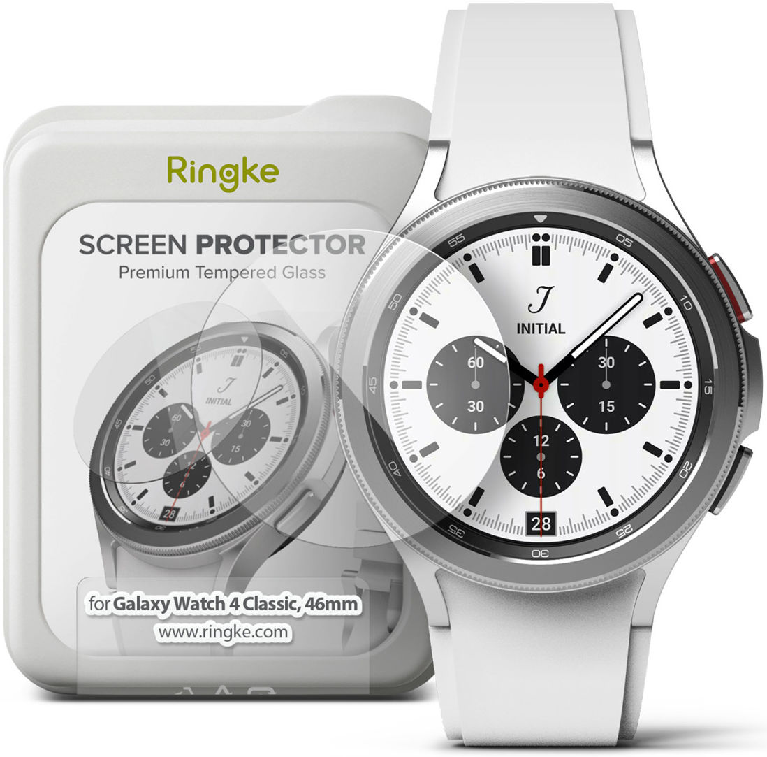 Ringke ID - Samsung Galaxy Watch 4 Classic 46MM Screen Protector 4-Pack afbeelding 1