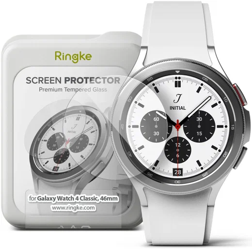 Ringke ID - Samsung Galaxy Watch 4 Classic 46MM Screen Protector 4-Pack afbeelding 1