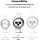 Ringke ID - Samsung Galaxy Watch 4 Classic 42MM Screen Protector 4-Pack afbeelding 10