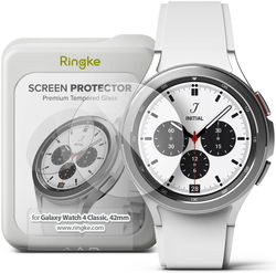Ringke ID - Samsung Galaxy Watch 4 Classic 42MM Screen Protector 4-Pack afbeelding