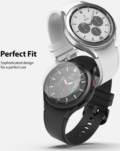 Ringke ID - Samsung Galaxy Watch 4 Classic 42MM Screen Protector 4-Pack afbeelding 4