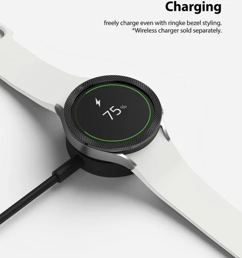 Ringke Bezel Styling - Galaxy Watch 4 40MM Randbeschermer - Zwart afbeelding 7