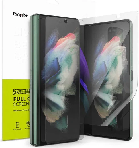 Ringke ID Glass Samsung Galaxy Z Fold 3 Screen Protector Display Folie afbeelding 1