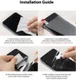 Ringke ID Glass Samsung Galaxy Z Fold 3 Screen Protector Display Folie afbeelding 12